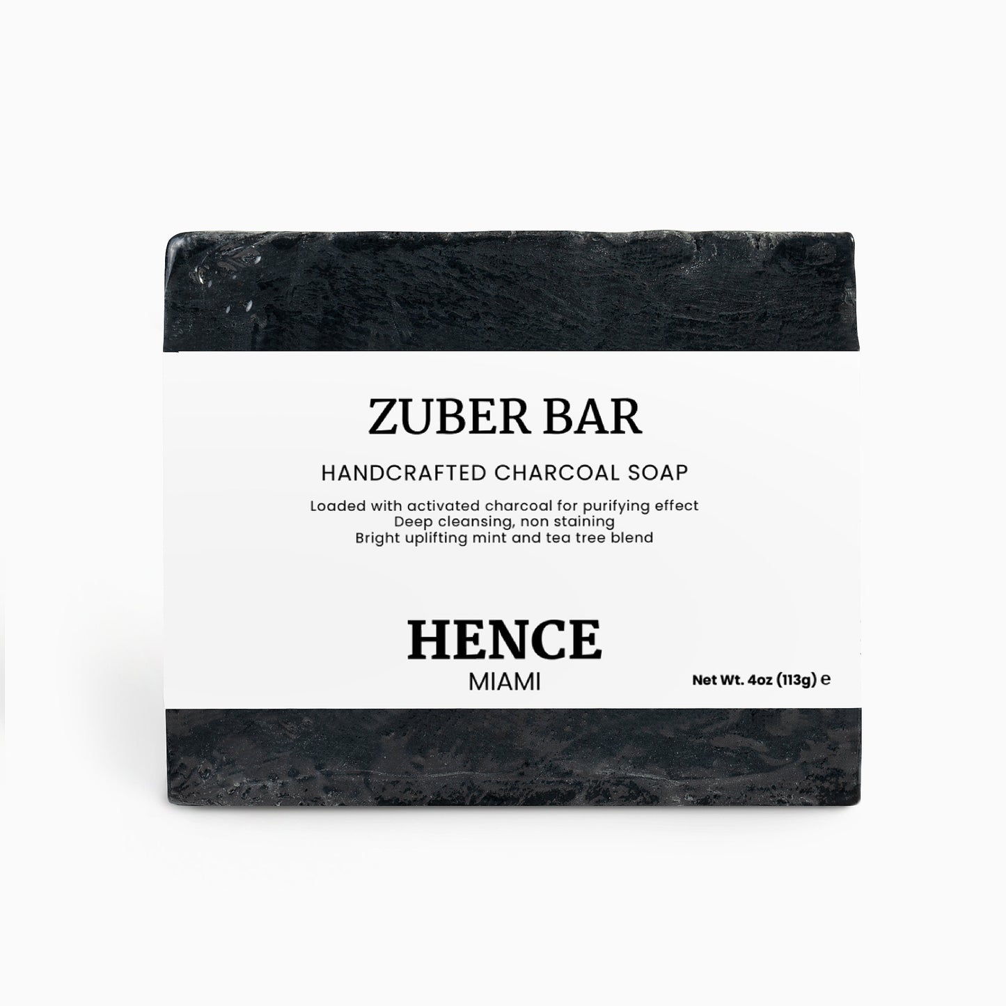 ZUBER BAR CHARCOAL SOAP