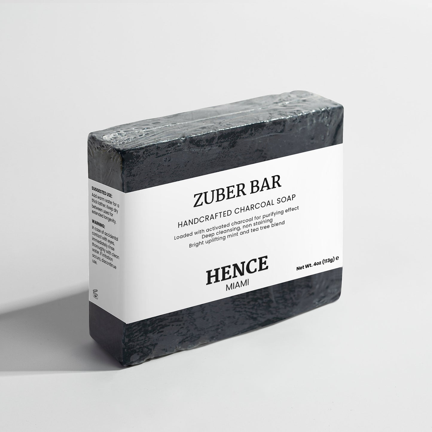 ZUBER BAR CHARCOAL SOAP